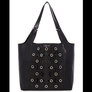 Nanette Lepore Vienna Snake Embossed Shoulder Bag